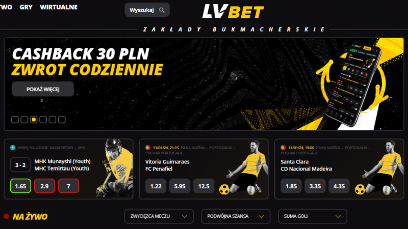 Legalny Bukmacher LV BET: Zakłady sportowe w Polsce